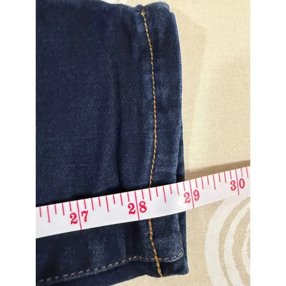 INC Concepts Madison Skinny Jeans Dark Wash Stretch 14/32 Denim Curvy Ankle - Picture 13 of 14